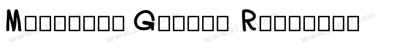 Michella Garden Regu字体转换